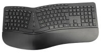 MediaRange Wired ergonomic multimedia keyboard with 124...