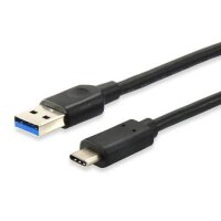 USB 3.2 Gen 1x1 Type-A to C, M/M , 1.0m, Black