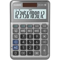 Tischrechner 12-stellig grau CASIO MS-12 gallery