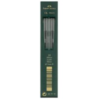 FABER-CASTELL TK 9071 Fallminen-Bleistiftminen schwarz H...