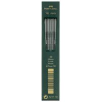 FABER-CASTELL TK 9071 Fallminen-Bleistiftminen schwarz 3H...