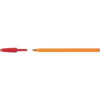 Kugelschreiber Orange - 0,35 mm, rot (dokumentenecht)