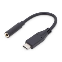 DIGITUS USB-C/3,5 mm Kabel AK-300321-002-S 20,0 cm...