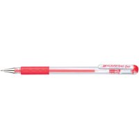 Pentel K116 Gelschreiber rot/transparent gallery