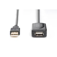 DIGITUS USB 2.0 USB-Kabel  DA-70130-4 5,0 m schwarz, 1 St. 2