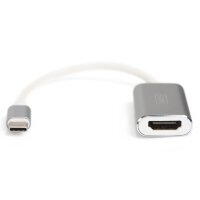 DIGITUS Adapter USB3.0/C -> HDMI 4K silb./weiÃ AG