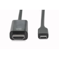DIGITUS USB-C/HDMI Kabel AK-300330-050-S 5,0 m schwarz, 1 St