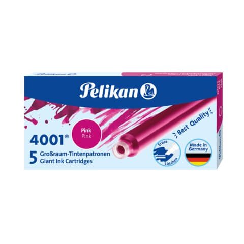 Tintenpatrone 4001® GTP/5 - pink, 5 Patronen