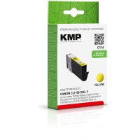 KMP Patrone Canon CLI-581XXL yellow 824 S. C114 kompatibel