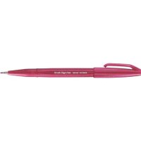 Pentel SES15C-B2X Brush-Pen rot, 1 St.