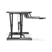DIGITUS Schreibtischaufsatz verstellbar 95x61x11-46cm schw. 