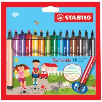 STABILO Trio® Scribbi Filzstifte far gallery