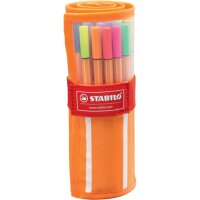 STABILO point 88 Fineliner farbsortiert 0,4 mm, 30 St.