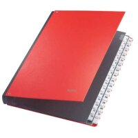 5931 Pultordner 1-31 - 32 Fächer, PP, rot