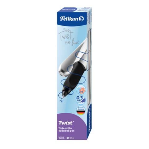 Tintenroller Twist® - Silver
