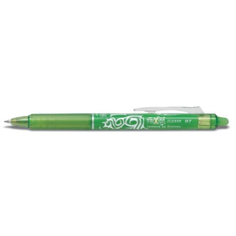 PILOT FRIXION ball CLICKER Tintenroller hellgrün 0,4 mm, Schreibfarbe: grün, 1 St.
