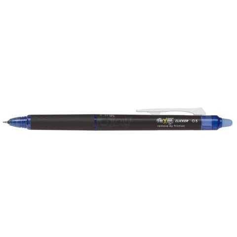 PILOT FRIXION point CLICKER Tintenroller schwarz 0,3 mm, Schreibfarbe: blau, 1 St.