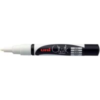 uni-ball uni Chalk PWE-3MS Kreidemarker wei&szlig;...