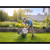 GARDENA Schlauchwagen AquaRoll M Easy Metall Set 25,0 m 5