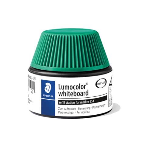 Tinte für Marker Lumocolor® refill station - 20 ml, grün