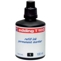 edding Nachf&uuml;lltusche T100 schwarz