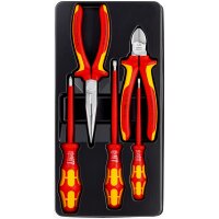 KNIPEX Handwerkzeug-Set VDE 00 20 13 5-tlg., 1 St. 2