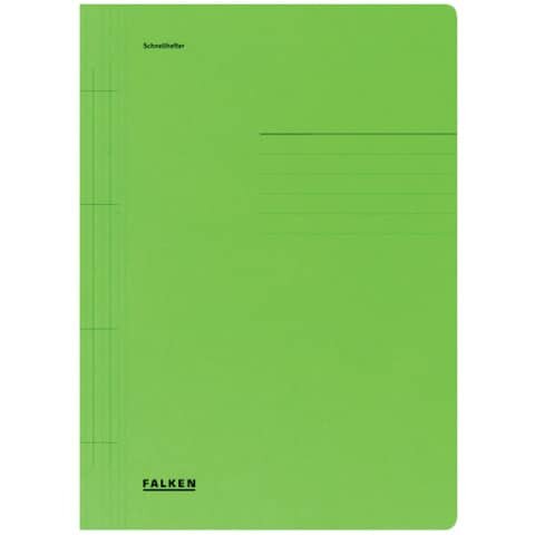 Schnellhefter - A4, 250 Blatt, Manilakarton (RC), grün