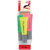 STABILO NEON Textmarker farbsortiert, 4  gallery
