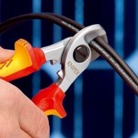 KNIPEX Kabelschere 95 16 165, Länge: 16,5 cm, 1 St. 3