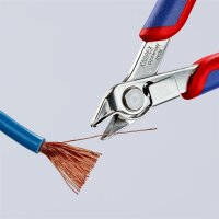 KNIPEX Elektronik-Seitenschneider Super Knips® mit Draht