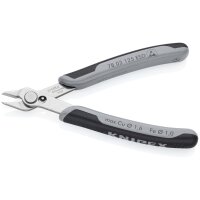 KNIPEX 78 03 125 ESD Electronic Super Knips® ESD mit Mehrkomponenten-Hüllen 125 mm