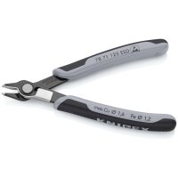 KNIPEX 78 71 125 ESD Electronic Super Knips® ESD mit Mehrkomponenten-Hüllen brüniert 125 mm