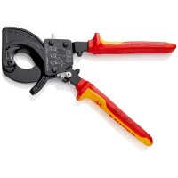 KNIPEX Kabelschere VDE 95 36 250, Länge: 25,0 cm, 1 St.