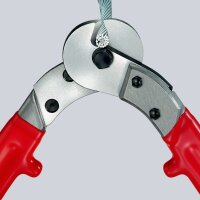 KNIPEX 95 71 600 Drahtseil- und Kabelschere mit...