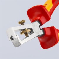 KNIPEX Abisolierzange VDE 11 06 160, Länge: 16,0 cm, 1 