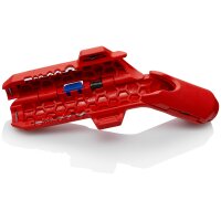 KNIPEX Abisolierwerkzeug 16 95 01 SB, Länge: 13,5 cm, 1