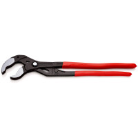 KNIPEX 87 01 560 Cobra® XXL Rohr- und Wasserpumpenzange mit rutschhemmendem Kunststoff überzogen grau atramentiert 560 mm
