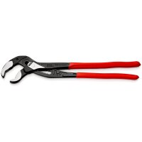 KNIPEX 88 01 400 Alligator® XL Rohr- und Wasserpumpenzange mit rutschhemmendem Kunststoff überzogen schwarz atramentiert 400 mm