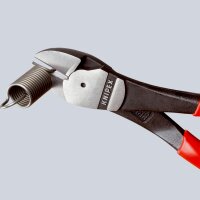 KNIPEX 74 01 180 Kraft-Seitenschneider mit Kunststoff...