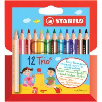 STABILO Trio® dick und kurz Buntstifte fa