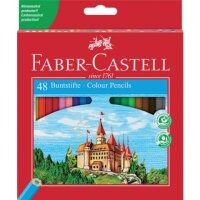 FABER-CASTELL Castle Buntstifte farbsortiert, 48 St.