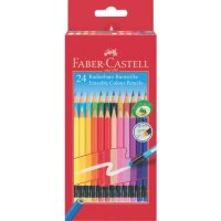 FABER-CASTELL Classic Colours Radierbare Bunt