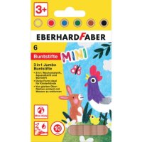 EBERHARD FABER Jumbo MiniMaxi 3in1 Buntstifte...