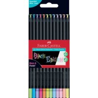 FABER-CASTELL Black Edition Buntstifte farbsortiert, 1 St.