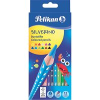 Pelikan SILVERINO Buntstifte farbsortiert, 12 St.