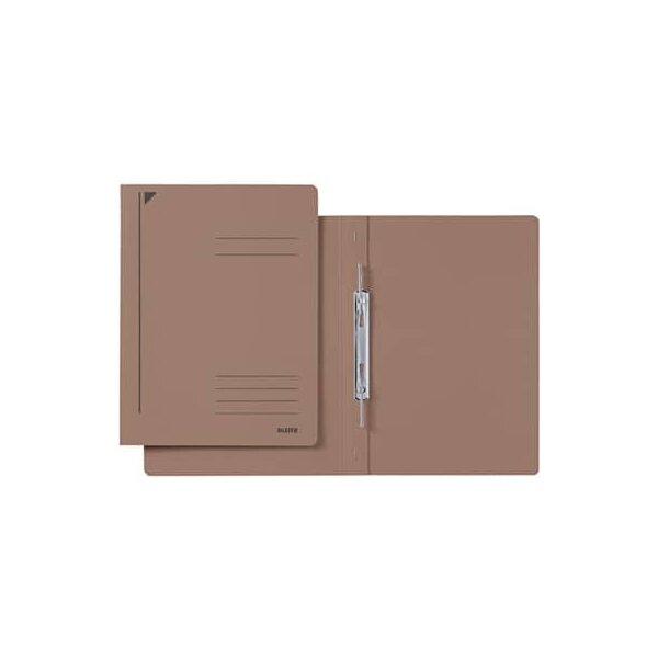 3040 Spiralhefter - A4, 250 Blatt, kfm. Heftung, Recycling-Karton, braun
