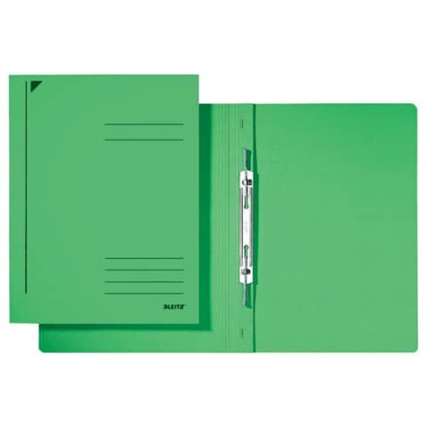 3040 Spiralhefter - A4, 250 Blatt, kfm. Heftung, Recycling-Karton, grün