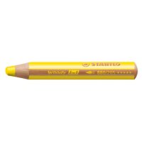 STABILO woody 3 in 1 Buntstift gelb, 1 St.
