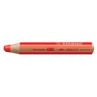 STABILO woody 3 in 1 Buntstift rot, 1 St.