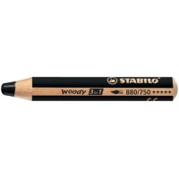 STABILO woody 3 in 1 Buntstift schwarz,  gallery
